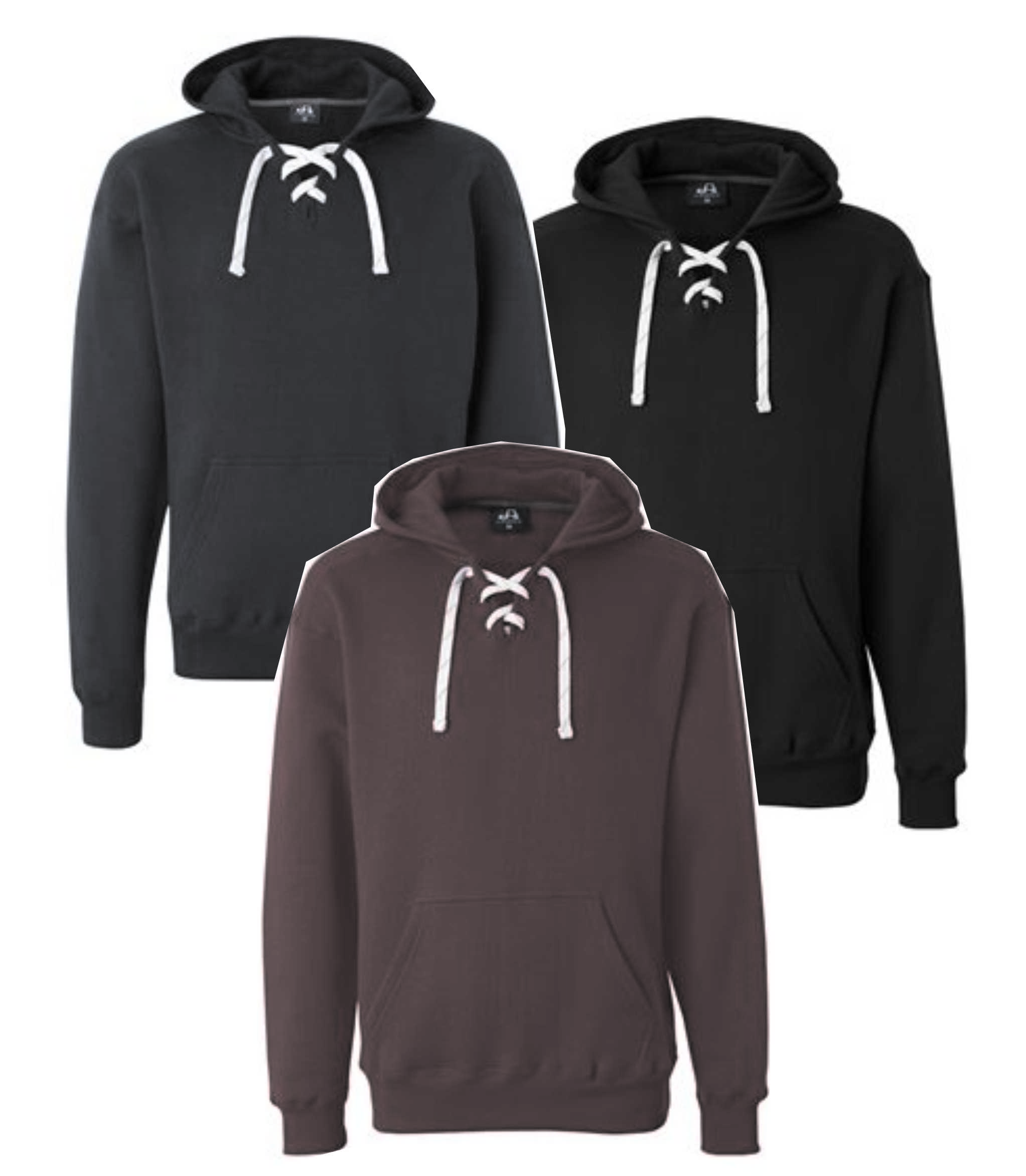 J. America – Sport Lace Hooded Sweatshirt – In Stitches and Ink